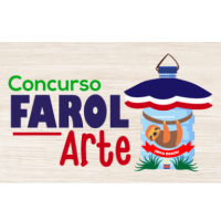 Logo Concurso Farol Arte, farol colores típicos con un perezoso