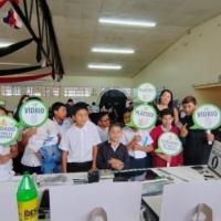 Cerca de 500 estudiantes de las escuelas Los Pinos, en Alajuelita y Carolina Dent, en Sagrada Familia, participaron de actividades recreativas y de sensibilización sobre el manejo de residuos electrónicos y eléctricos.