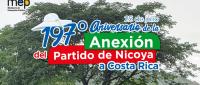 Árbol de Guanacaste. 197º Aniversario de la Anexión del Partido de Nicoya.