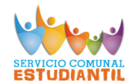 Logo de Servicio Comunal Estudiantil