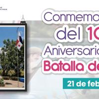 Conmemoración del 103º Aniversario de la Batalla de Coto, 21 de febrero