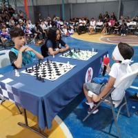 116 niñas y niños viajaron a Lepanto para jugar ajedrez