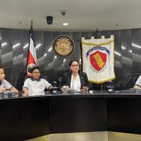 Estudiantes de secundaria integraron la primera Corte Plena Juvenil