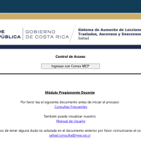 trámite de traslados por excepción, aumento de lecciones en propiedad y permutas