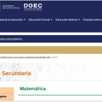 Prácticas en línea para estudiantes de último año de secundaria 
