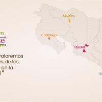 Se ilustra un mapa de Costa Rica, identificando los grupos de los pueblos indíge
