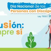 29 de mayo, Día Nacional de las personas con Discapacidad y entrada en vigor de 