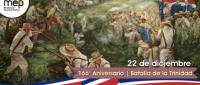 166° Aniversario de la Batalla de la Trinidad