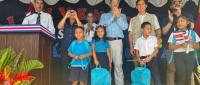 UNICEF Costa Rica entregó 600 pupitres para las y los estudiantes de 30 centros educativos del Ministerio de Educación Pública (MEP) ubicados en áreas de alta concentración migrante y población vulnerable, ubicados en la frontera norte.