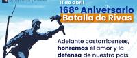 168º Aniversario de la Batalla de Rivas