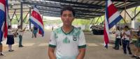 Primer estudiante en correr con Antorcha