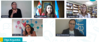 Conversatorio virtual autoridades educativas, de niññez y adolescencia y salud