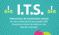 I.T.S Infecciones de transmisión sexual es una consecuencia que puede sufrir la persona menor de edad en una relación impropia