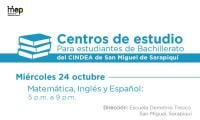 En la Escuela Demetrio Tinoco, San Miguel de Sarapiquí