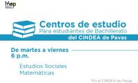 En el CINDEA de Pavas