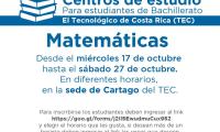 En el TEC, sede Cartago