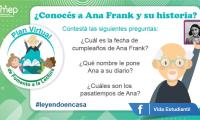 Reto #31 ¿Conoces a Ana Frank y su historia?