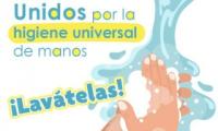 “Unidos por la higiene universal de manos”, lema 2022.