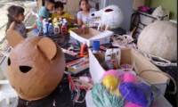 Con mucha ilusión escuela realiza preparativos para Festival de la Guanacastequidad