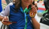 Estudiante de San Ramón gana medalla de oro en Paratletismo