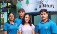 Unidad Pedagógica en Pococí se beneficia del proyecto comunal estudiantil Recycling Raindrops