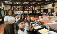 56 estudiantes limonenses conformaron el Parlamento Joven Caribe 2024