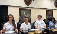 56 estudiantes limonenses conformaron el Parlamento Joven Caribe 2024