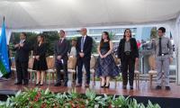 El acto contó con la presencia de la Viceministra de Educación, Sofía Ramírez González; el Vicepresidente de la República, Stephan Brunner Neibig; el Alcalde de la Municipalidad de San José, Diego Miranda Méndez