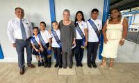 Estudiantes de la Escuela Chagüite estrenan instalaciones