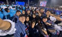 El equipo masculino de voleibol del Liceo de Atenas obtuvo la medalla de oro 