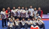 El equipo masculino de voleibol del Liceo de Atenas obtuvo la medalla de oro 