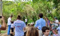  Estudiantes de Península de Nicoya participan en liberación de lapas rojas
