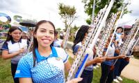 Estudiantes de primera infancia aprenden jugando sobre seguridad •​Iniciativa impactará a alrededor de 68 jardines de niños. •​Primera entrega benefició a 19 centros educativos y 3 mil estudiantes.