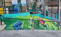 Administración de la escuela Altos de Naranjo resalta las bellezas nacionales y mejora la escuela