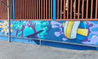 Administración de la escuela Altos de Naranjo resalta las bellezas nacionales y mejora la escuela