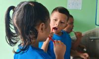 Escuela El Rótulo dice sí a hábitos saludables
