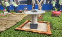Estudiantes y profesores del Liceo de Curridabat reprodujeron piezas de arte precolombino 