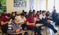 Estudiantes Liceo de Escazú.