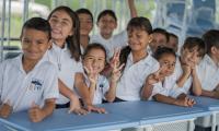 Estudiantes de La Fortuna de San Carlos
