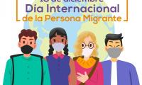 Afiche Digital que ilustra personas de diferentes naciones.